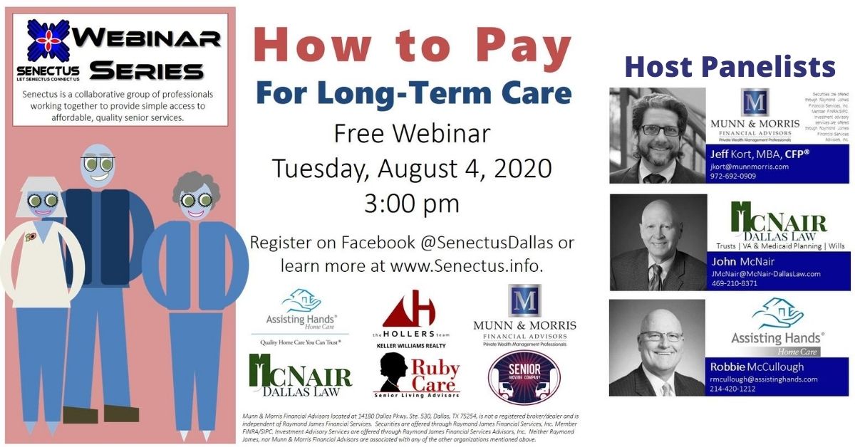 Senectus Dallas How to Pay for Long-Term Care